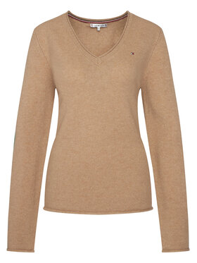 Tommy Hilfiger Tommy Hilfiger Pullover WW0WW43505 Beige Regular Fit