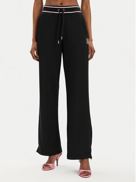 Juicy Couture Juicy Couture Donji dio trenerke Kurt JCSBJ224418 Crna Regular Fit
