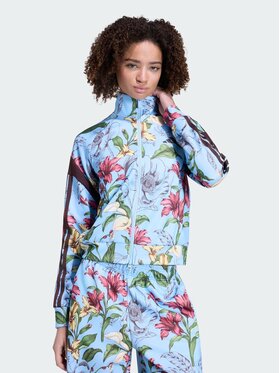 adidas adidas Hanorac X Frarm Rio House Of Trio Track Top KX0043 Albastru deschis Regular Fit