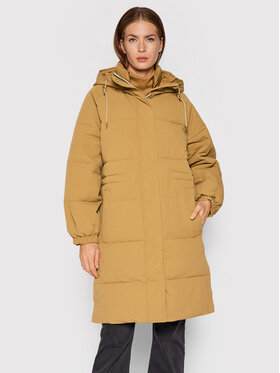 Lee Lee Kurtka zimowa Puffer L56IXWSZ 112140312 Brązowy Relaxed Fit