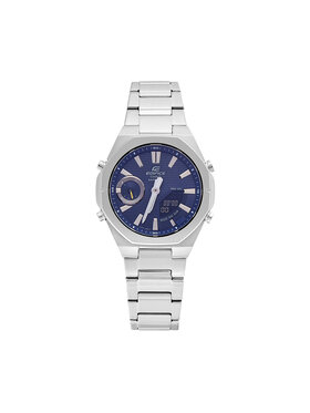Casio Casio Zegarek Edifice ECB-S10D-2AEF Srebrny