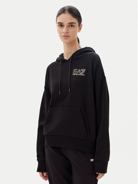 EA7 Emporio Armani EA7 Emporio Armani Sweatshirt 7W000101 AF12473 MC004 Schwarz Loose Fit