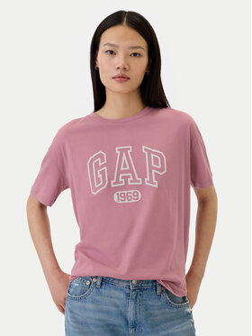 Gap Gap Футболка 500012-03 Рожевий Oversize