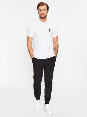 KARL LAGERFELD Polo 745022 500221 Bijela Regular Fit