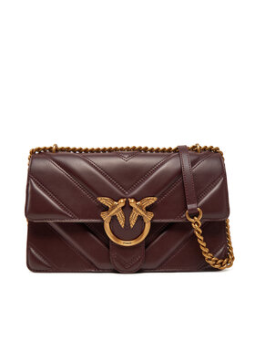 PINKO PINKO Kabelka Love One Classic Light Dc PE 25 PLTT 104549 A26Z Bordová