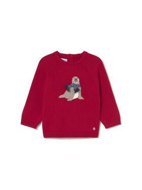 Mayoral Mayoral Sweater 2345 Piros Regular Fit