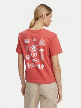 Quiksilver Quiksilver Тишърт Standard  EQWZT03197 Бордо Regular Fit