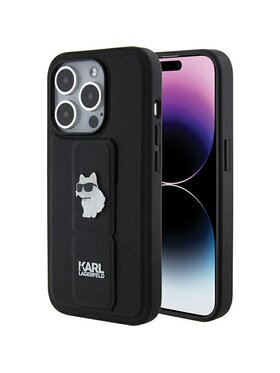 KARL LAGERFELD KARL LAGERFELD Etui na telefon iPhone 15 Pro Czarny