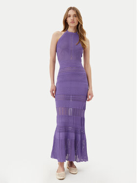 TWINSET TWINSET Rochie tricotată 251TT3105 Violet Slim Fit