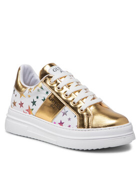 Guess Guess Sneakersy Wilma Star FJ5WIM FAB12 Złoty