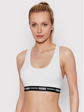Puma Puma Podprsenkový top Racer Back 907862 Biela