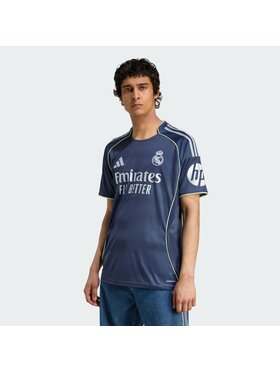 adidas adidas Koszulka techniczna Originals Real Madrid Błękitny Slim Fit