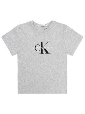 Calvin Klein Jeans Calvin Klein Jeans T-Shirt Monogram Logo IU0IU00068 Szary Regular Fit
