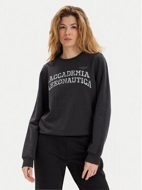 Aeronautica Militare Aeronautica Militare Majica dugih rukava 241FE1861DF511 Siva Regular Fit