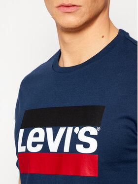 Levi's® Majica Sportswear Graphic Tee 39636-0003 Mornarsko Modra Regular Fit