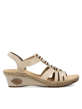 Rieker Rieker Sandali V2451-62 Beige