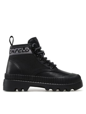 KARL LAGERFELD KARL LAGERFELD Bakancs KL42533 Fekete