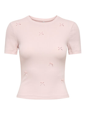 ONLY ONLY T-shirt Femke 15369336 Rosa chiaro Slim Fit