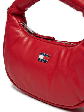 Tommy Jeans Ročna Torba Tjw Pillow Mini Hobo AW0AW16976 Rdeča