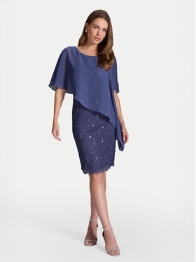 Swing Swing Rochie cocktail 77760410 Albastru Regular Fit