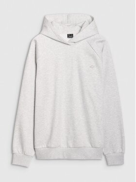 4F 4F Felpa 4FWSS25TSWSU1547-27M Grigio Oversize