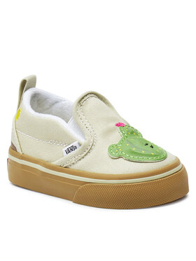 Vans Tenis Superge Slip-On V Cactus VN000CPSGRN1 Zelena