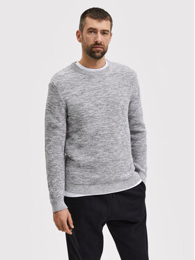 Selected Homme Selected Homme Pull Vince 16059390 Gris Regular Fit