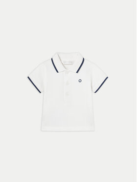 Mayoral Mayoral Tricou polo 00190 Alb Regular Fit