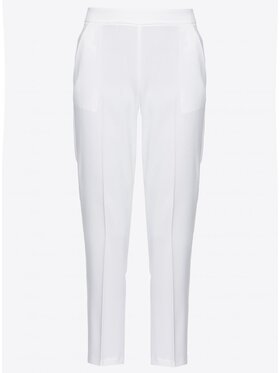 PINKO Pinko Spodnie zimowe 102861-7624 Biały Regular Fit