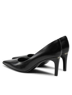 Calvin Klein Štikle Heel Pump 70 - Brush L HW0HW02446 Crna