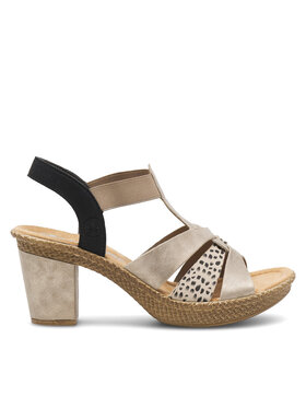 Rieker Rieker Sandalen 665K3-60 Beige