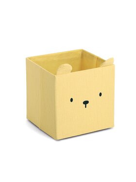 MIAhome MIAhome Pojemnik na zabawki 28x28x28 cm TAMAL żółty Żółty