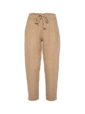 ACANFORA ACANFORA Spodnie zimowe 3780-CAM Brązowy Regular Fit