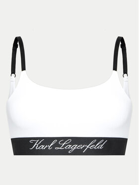 KARL LAGERFELD Top Nedrček 240W2129 Bela