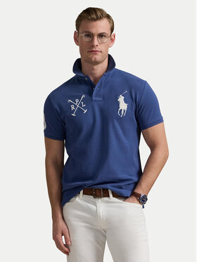 Polo Ralph Lauren Polo Ralph Lauren Tricou polo 710978082003 Bleumarin Custom Slim Fit