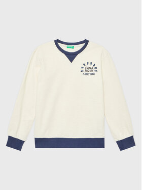 United Colors Of Benetton United Colors Of Benetton Maglione 3BGUC10B5 Écru Regular Fit