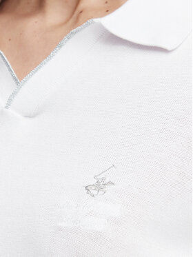 Beverly Hills Polo Club Beverly Hills Polo Club Pólóing P-SS26W-M550273 Fehér Regular Fit