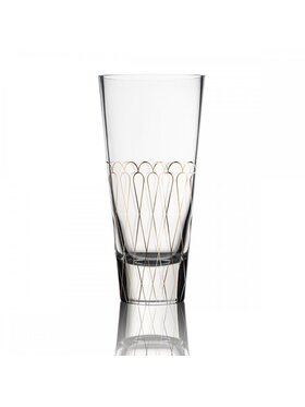 VOLA VOLA Wazon Wazon First Gold 26cm wzór 001 Złoty