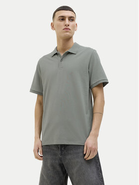 Jack&Jones Jack&Jones Тениска с яка и копчета Kane 12270150 Зелен Regular Fit