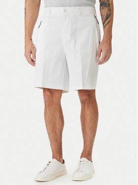 BOSS BOSS Auduma šorti Spirit70 50559983 Balts Relaxed Fit