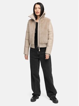 Navahoo Navahoo Kurtka zimowa Teddyzone Szary Regular Fit