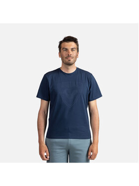 Rossignol Rossignol T-Shirt Cliffside Tee Granatowy Regular Fit