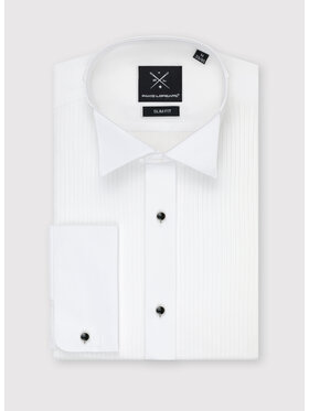 Pako Lorente Pako Lorente Koszula P000B-1X-164 Biały Slim Fit
