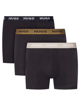 HUGO HUGO Set od 3 para bokserica 50532613 Crna