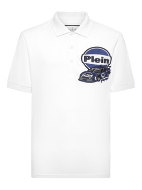 PHILIPP PLEIN PHILIPP PLEIN Polo 21105 Bianco Slim Fit