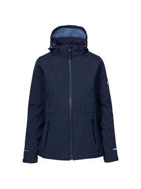 Trespass Trespass Kurtka softshell Christine Granatowy Long Fit