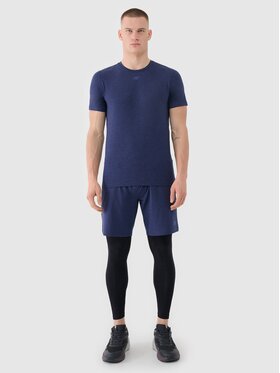 4F 4F Pantaloncini sportivi 4FWSS25TFSHM0911-30M Blu scuro Regular Fit
