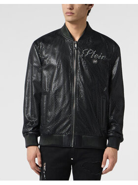 PHILIPP PLEIN PHILIPP PLEIN Bunda bomber 30640 Černá Regular Fit