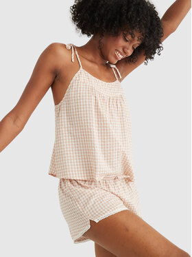 aerie aerie Пижамени шорти 066-6495-1014 Бежов