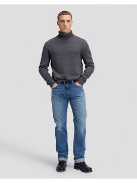 Lee Lee Jeansy WEST Niebieski Straight Leg